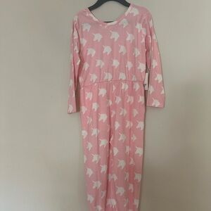 Monica and Andy Unicorn romper 5t nwt organic cotton